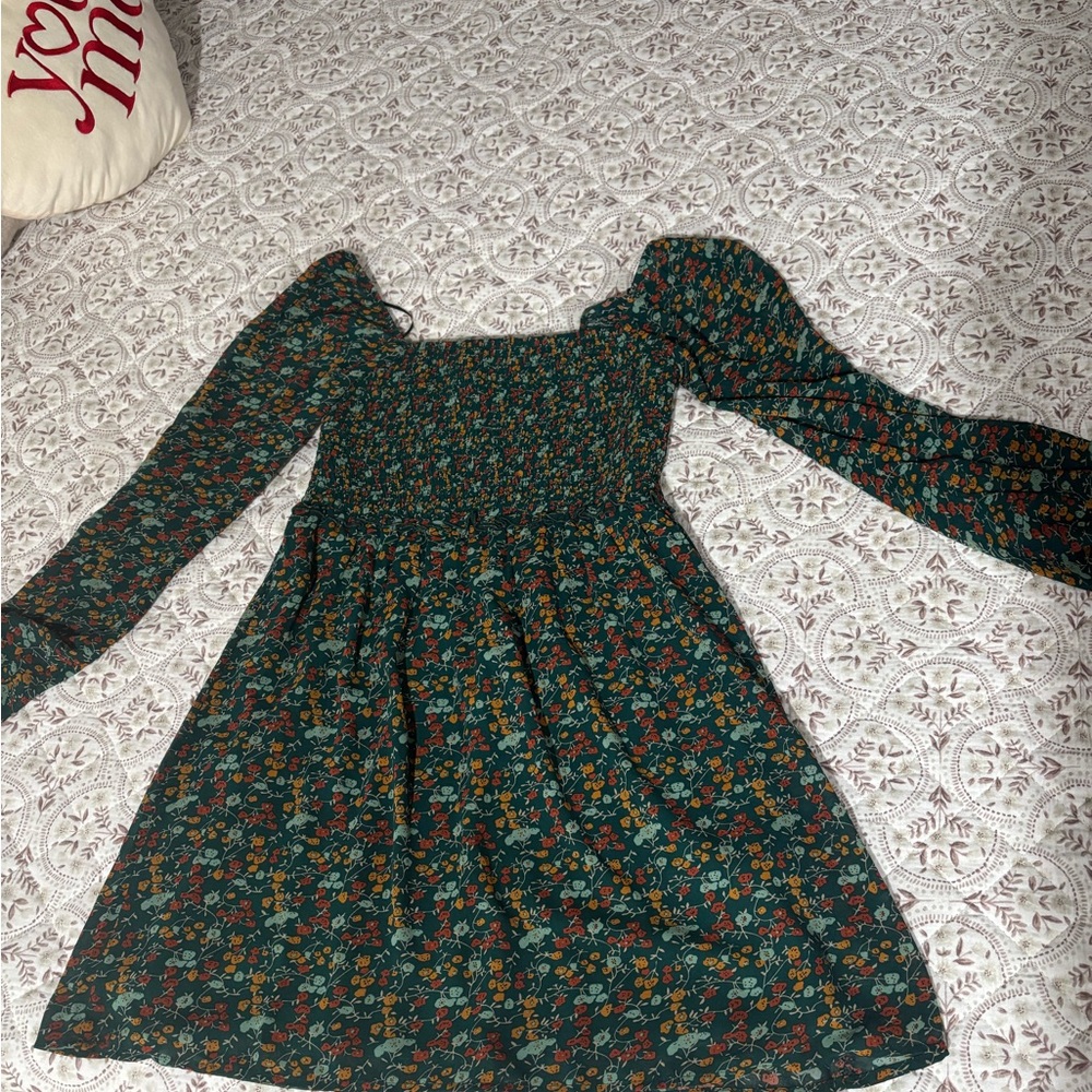 Floral Long Sleeve women’s Dress